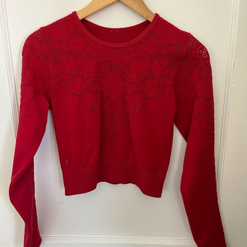 Fabletics Sculptknit Crop Top
